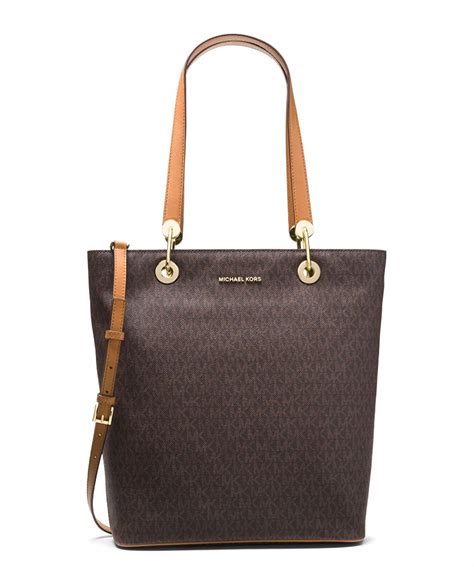 michael kors raven north south tote